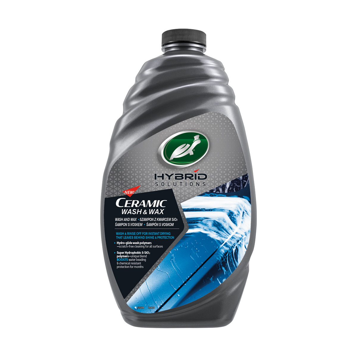 Керамічний восковий автошампунь Turtle Wax Hybrid Solutions Ceramic Wash &amp; Wax, 1.42 л