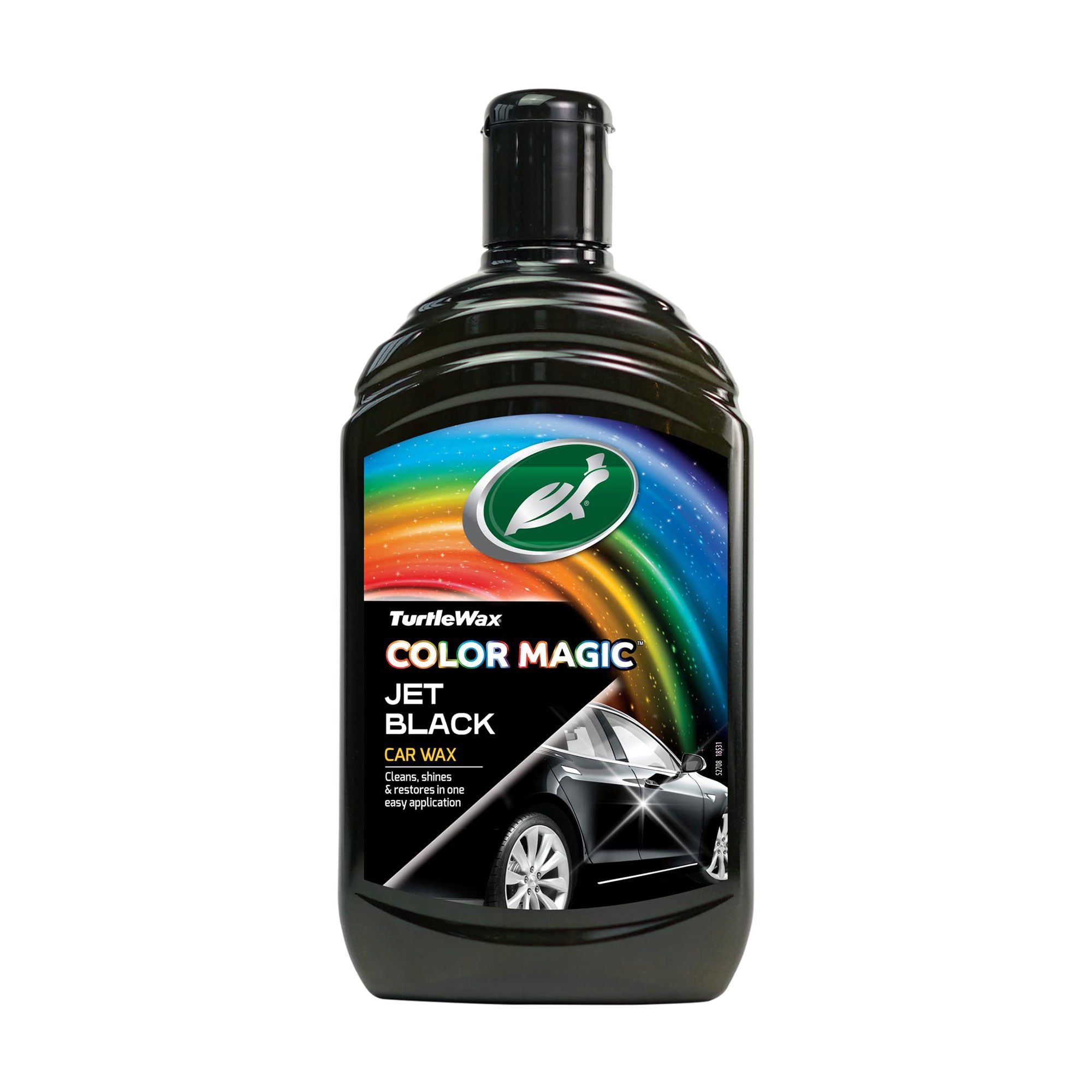 Кольоровий поліроль Turtle Wax Color Magic Jet Black чорний, 500 мл